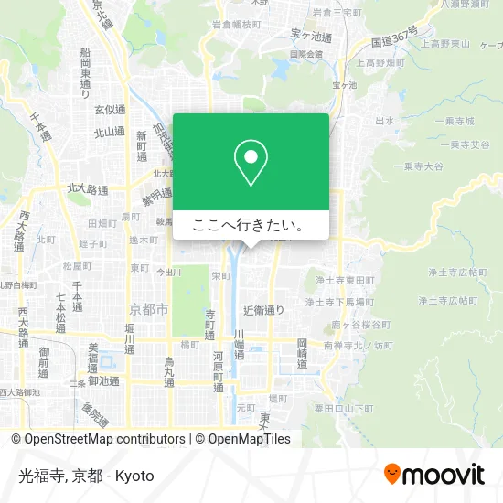 光福寺地図