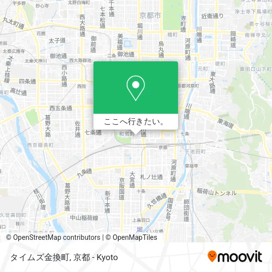 タイムズ金換町地図