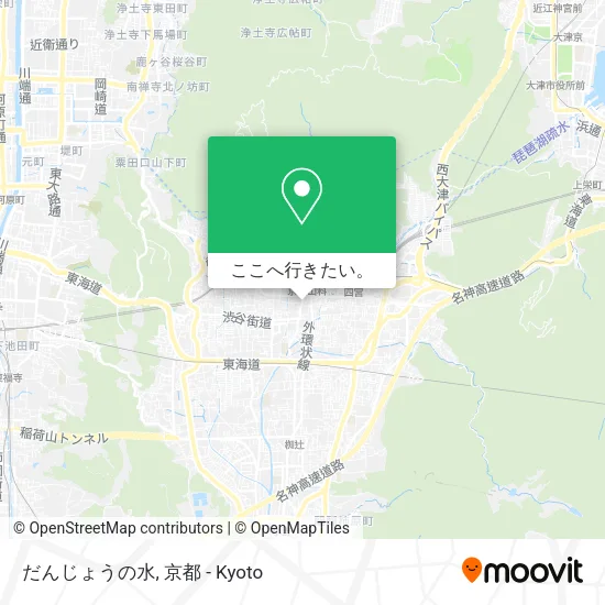だんじょうの水地図