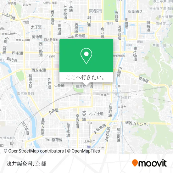 浅井鍼灸科地図