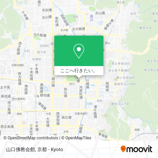 山口佛教会館地図