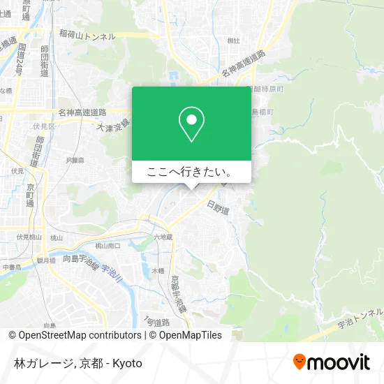 林ガレージ地図