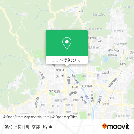 紫竹上長目町地図