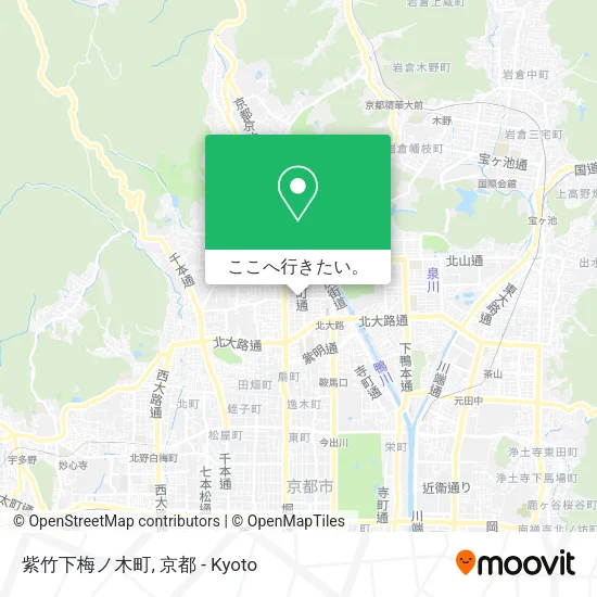 紫竹下梅ノ木町地図