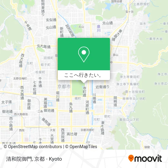 清和院御門地図