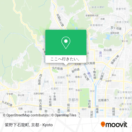 紫野下石龍町地図