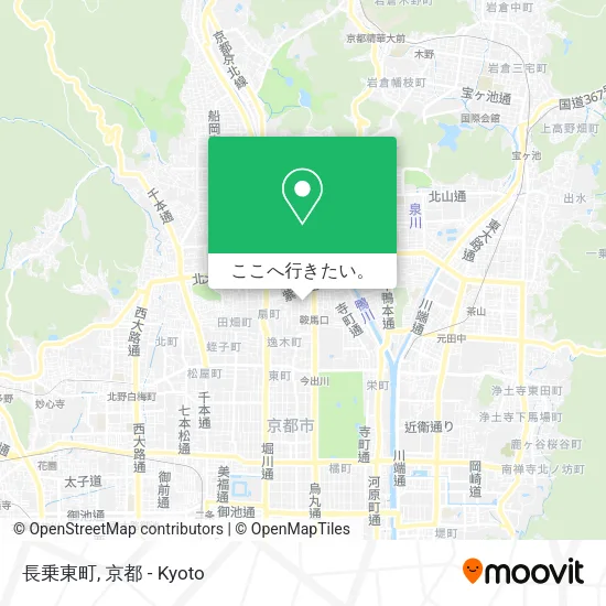 長乗東町地図