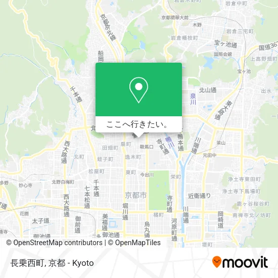 長乗西町地図