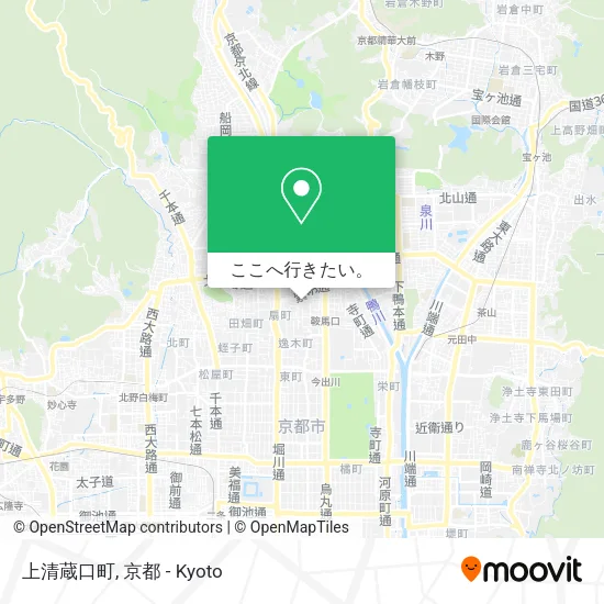 上清蔵口町地図