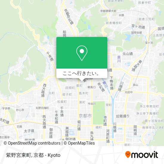 紫野宮東町地図