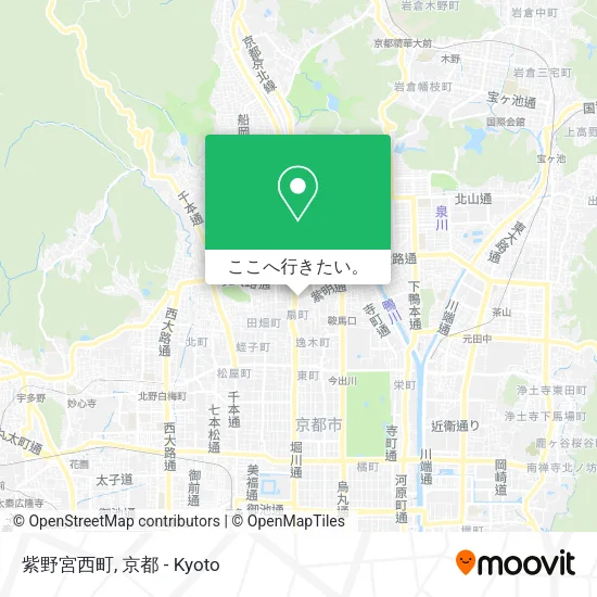 紫野宮西町地図