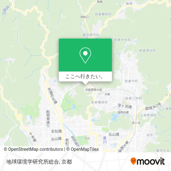 地球環境学研究所総合地図