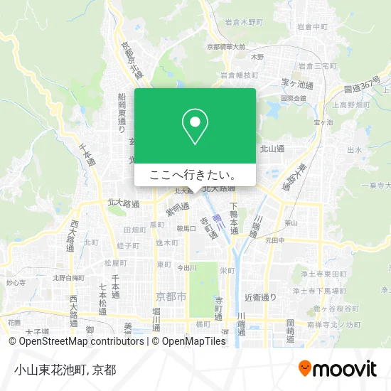 小山東花池町地図