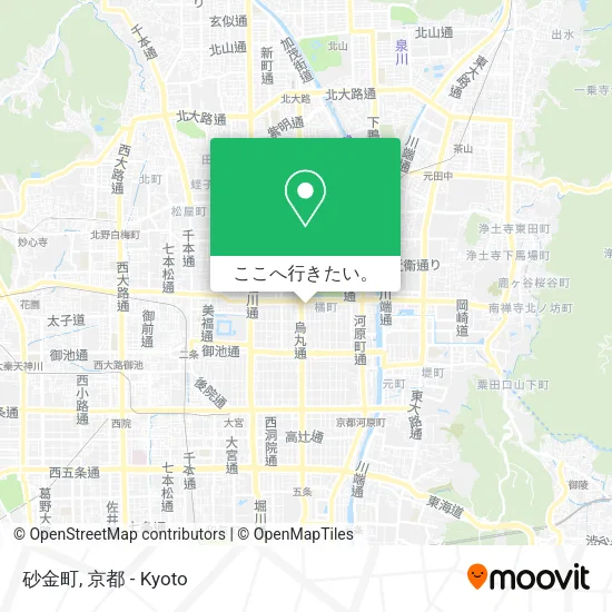 砂金町地図