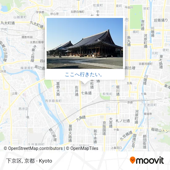 下京区地図