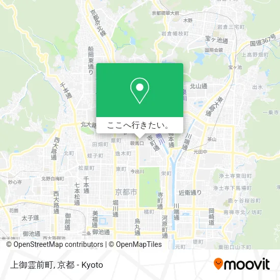上御霊前町地図