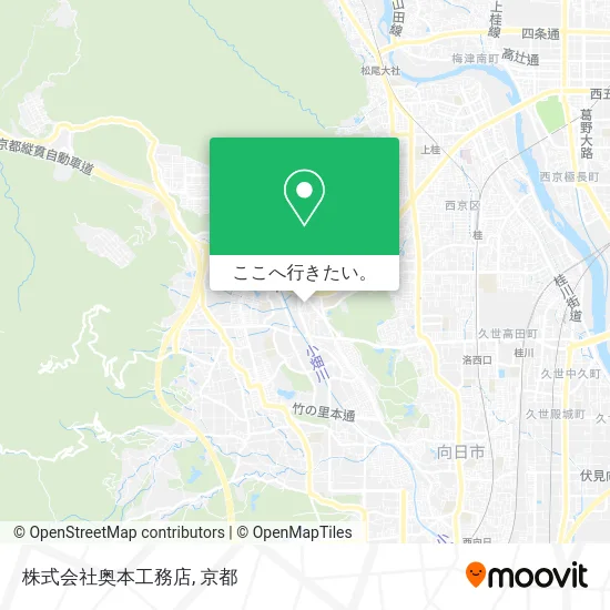 株式会社奥本工務店地図