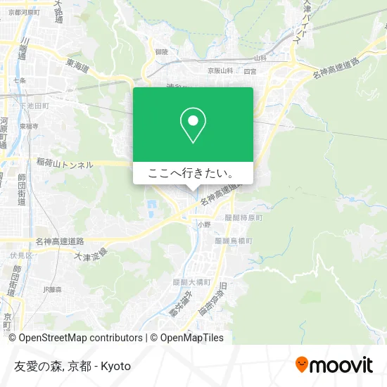 友愛の森地図
