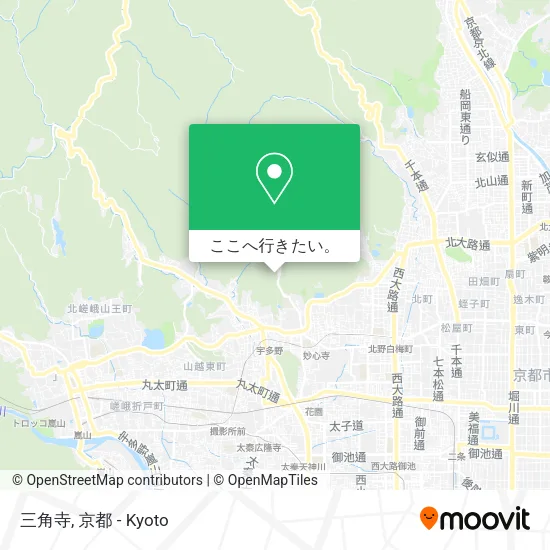 三角寺地図