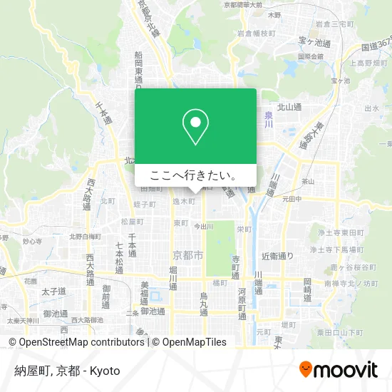 納屋町地図