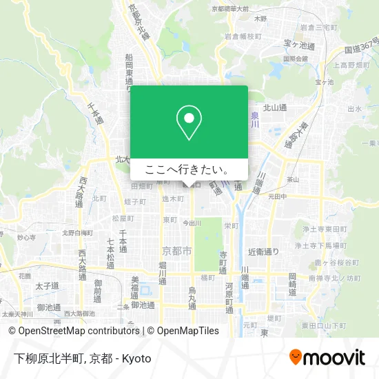 下柳原北半町地図