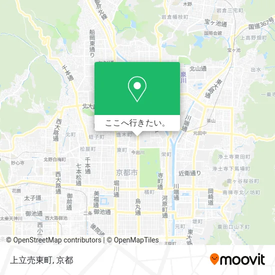 上立売東町地図