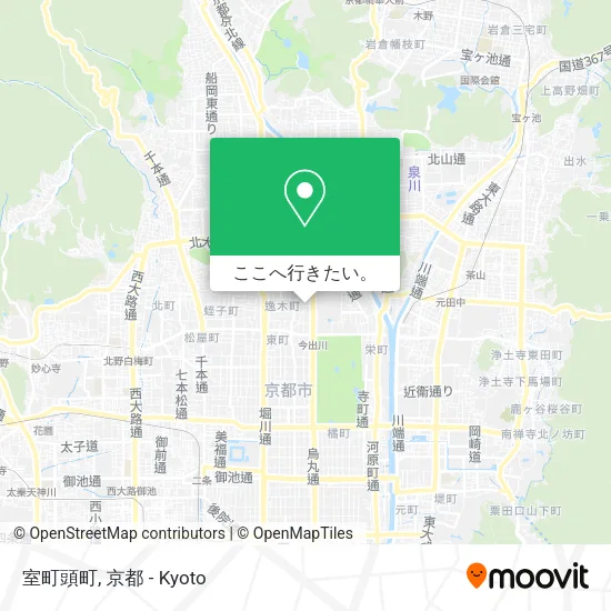 室町頭町地図