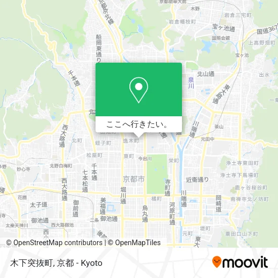 木下突抜町地図