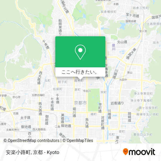 安楽小路町地図