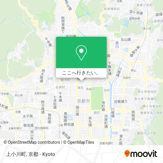 上小川町地図