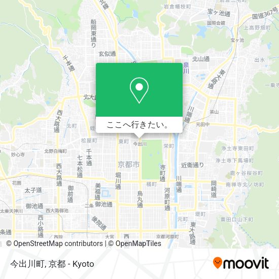 今出川町地図