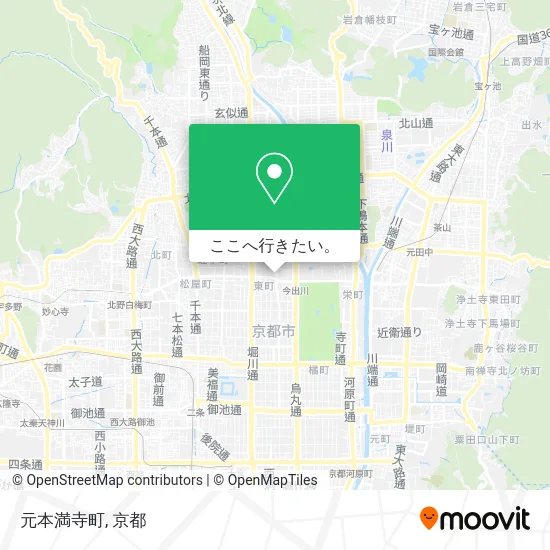 元本満寺町地図