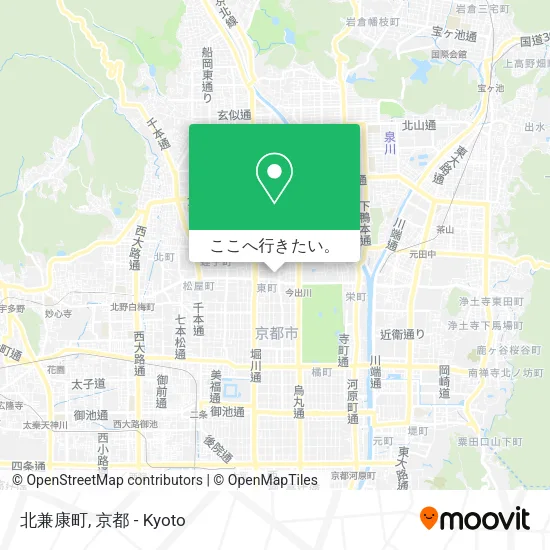 北兼康町地図
