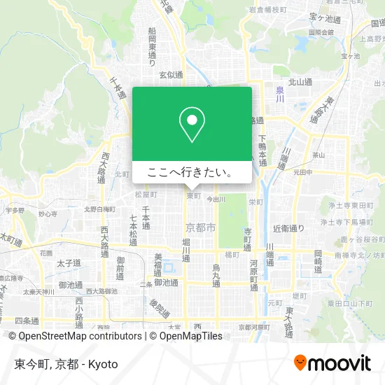 東今町地図