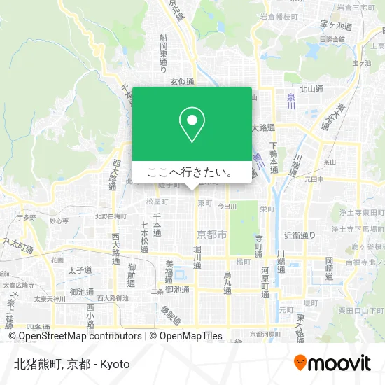 北猪熊町地図