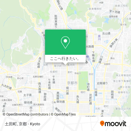 土田町地図