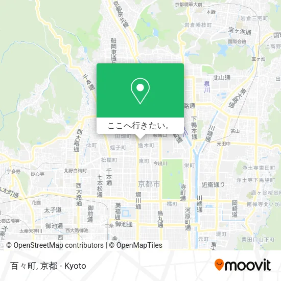 百々町地図