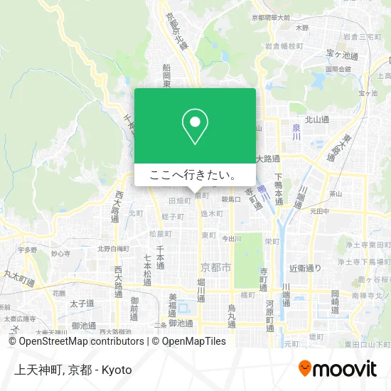 上天神町地図
