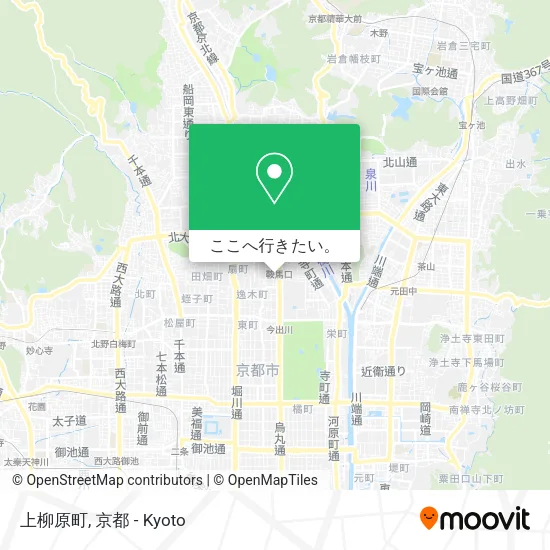 上柳原町地図