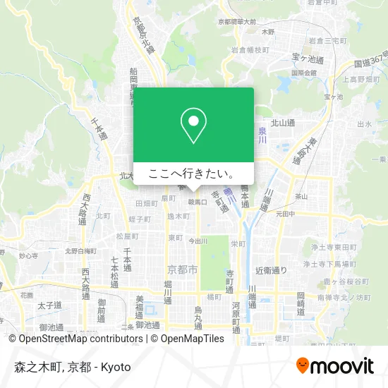 森之木町地図