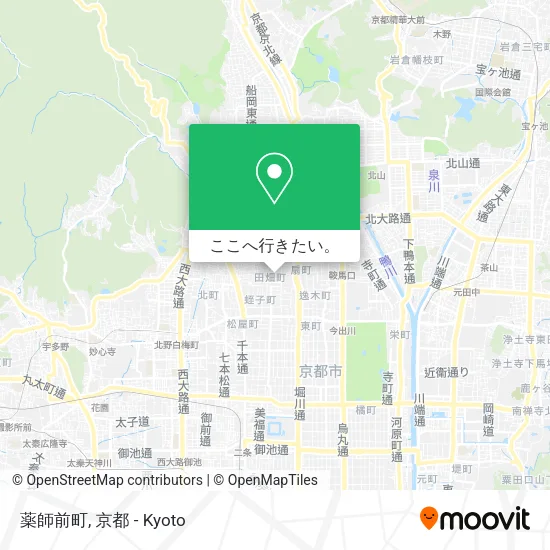 薬師前町地図