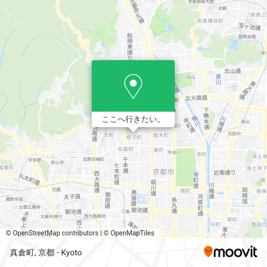 真倉町地図