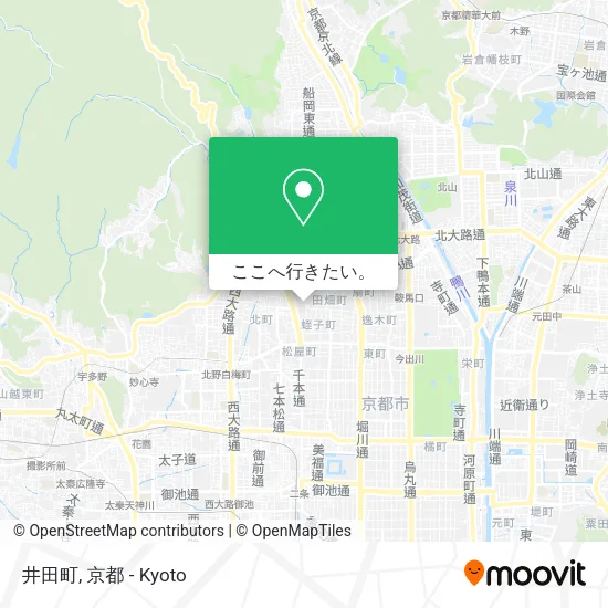 井田町地図