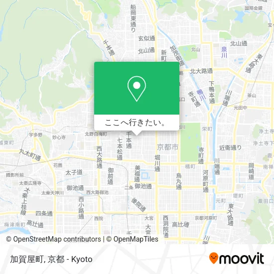 加賀屋町地図