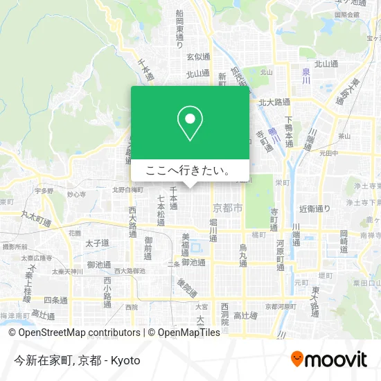 今新在家町地図