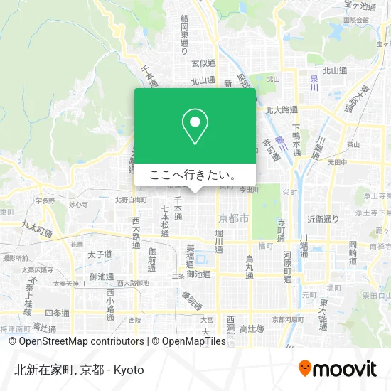 北新在家町地図