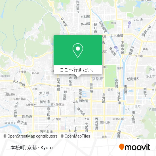 二本松町地図