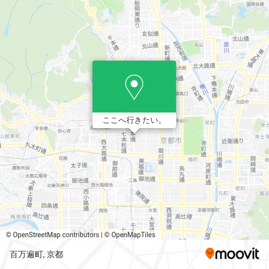 百万遍町地図
