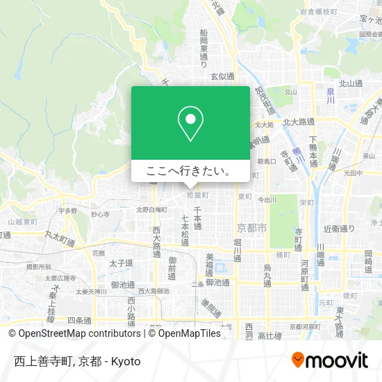 西上善寺町地図