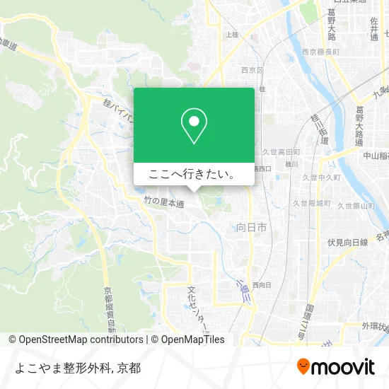よこやま整形外科地図